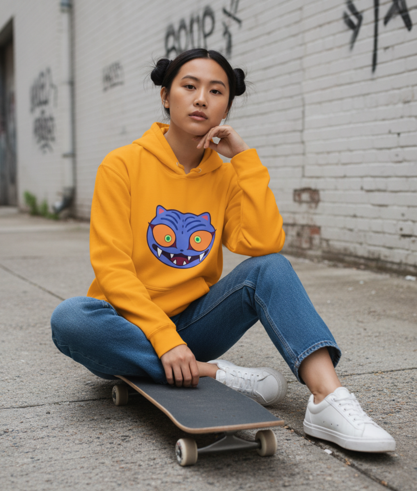 Zoey Cosplay Derpy Tiger Kpop Unisex Hoodie