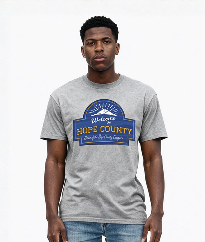 Welcome to Hope County Cotton T-Shirt
