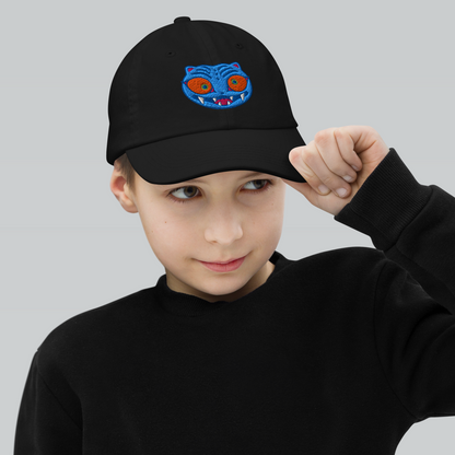 Youth Derpy Tiger Embroidered KPOP Baseball Cap