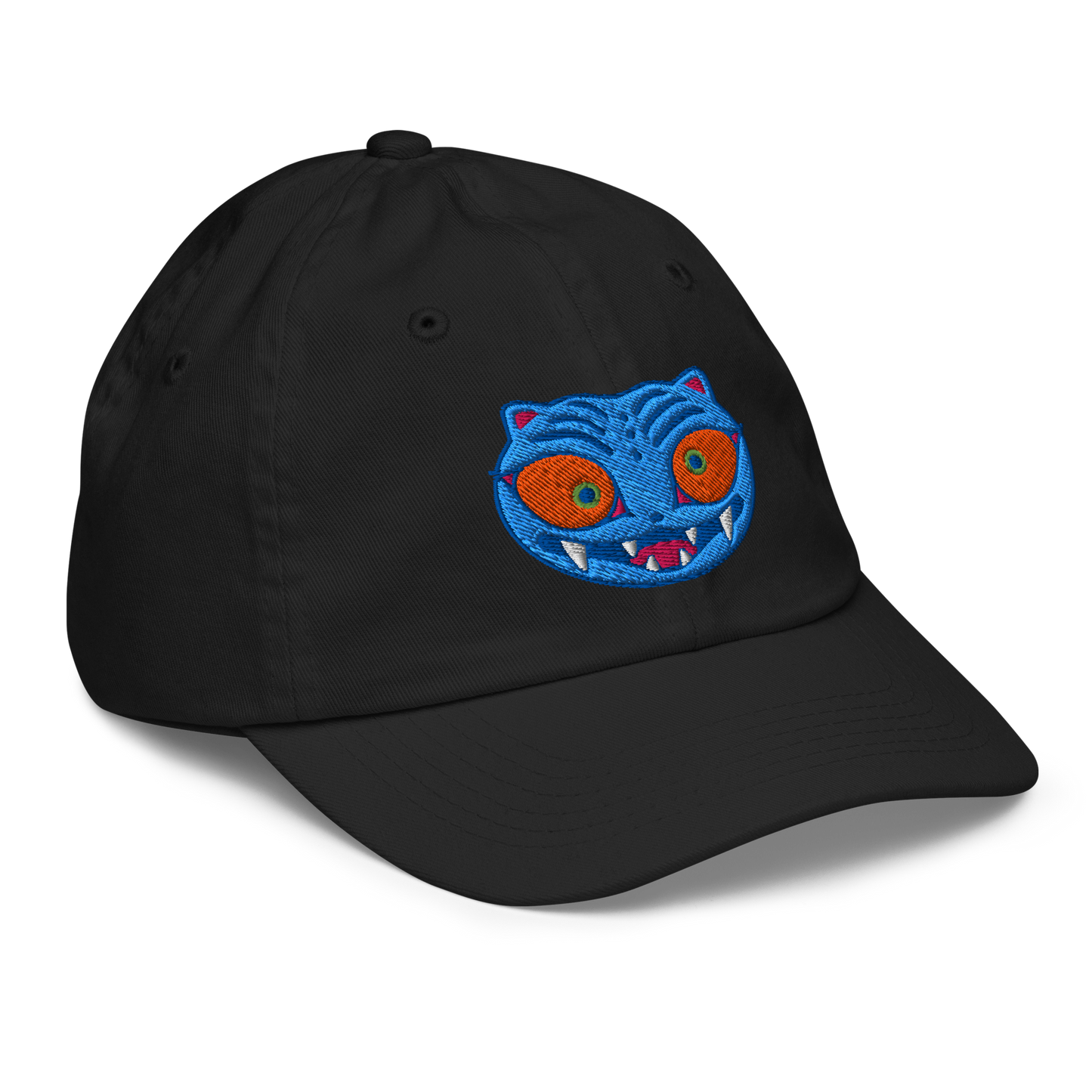 Youth Derpy Tiger Embroidered KPOP Baseball Cap
