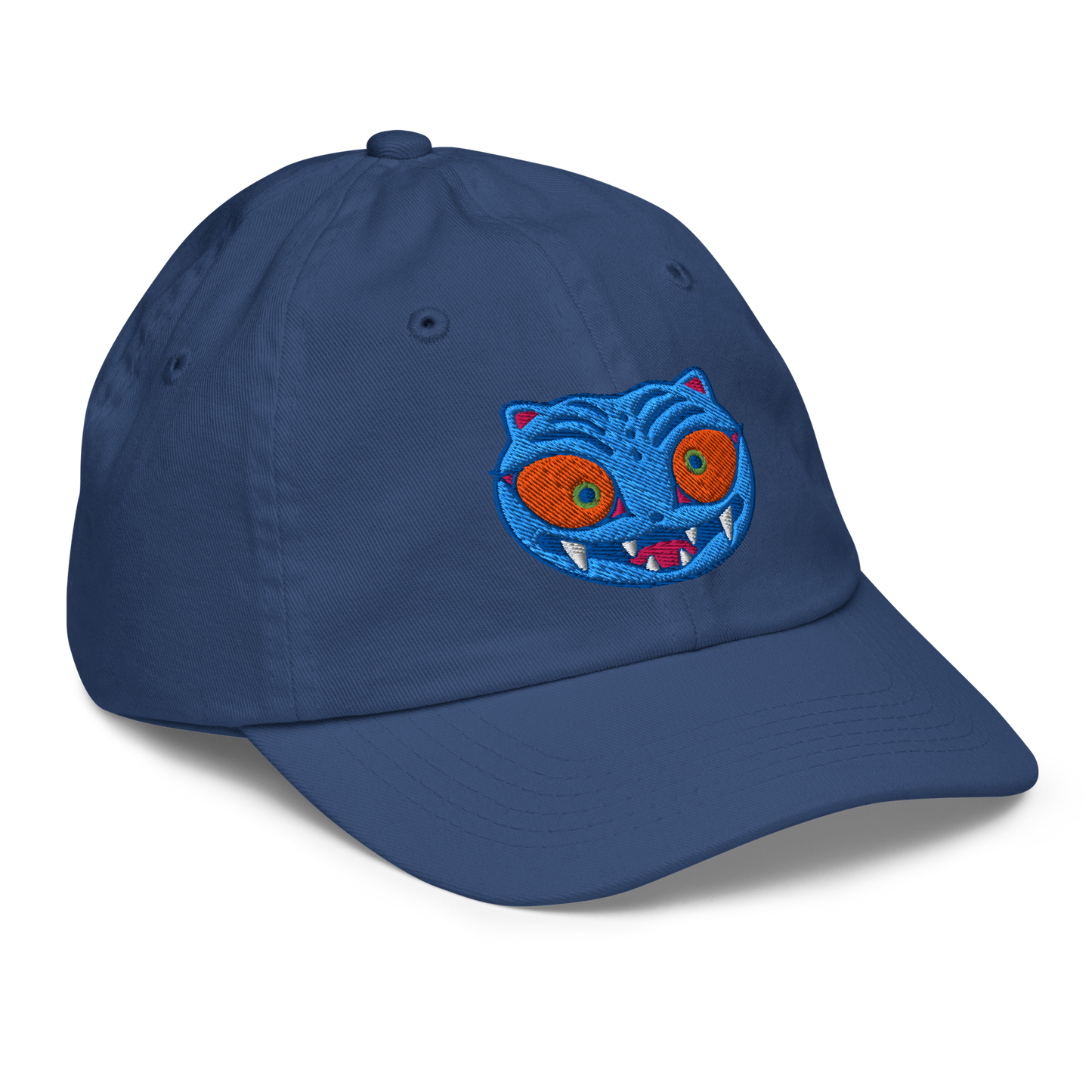 Youth Derpy Tiger Embroidered KPOP Baseball Cap
